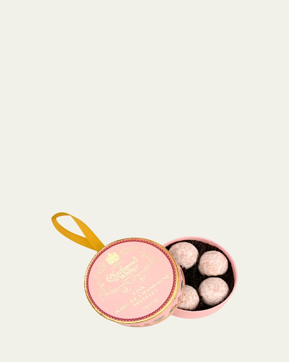 Pink Marc de Champagne Truffles, 2 oz.